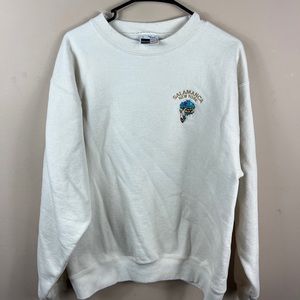 Vintage 90s New York Salamanca tourist sweatshirt adult Sz large Native American